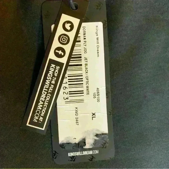 Men’s Track Suit. Kings Will Dream Brand Jacket Size Large. Pants Size XL. - Picture 5 of 11